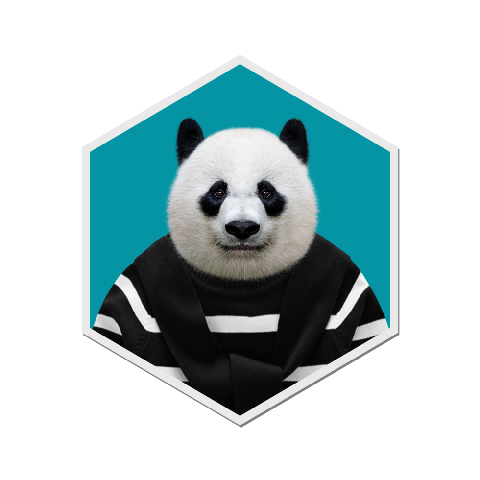Panda collection winters png
