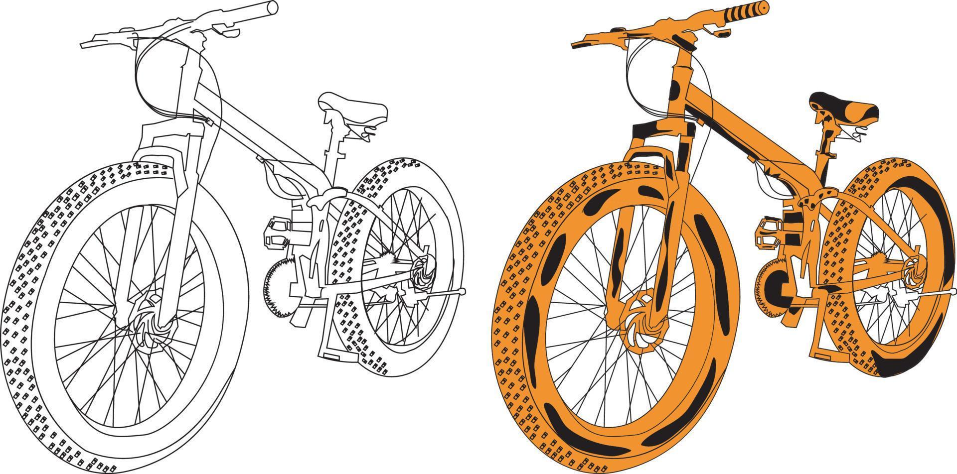 Cycle - Vector, Illustration Design vector