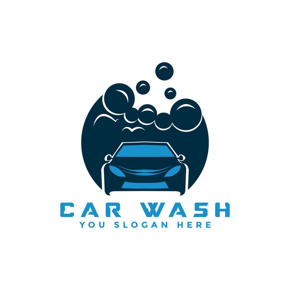 Car wash logo design vector template, Car Wash Logo, Cleaning Car, Wash and Service Vector Logo Design.