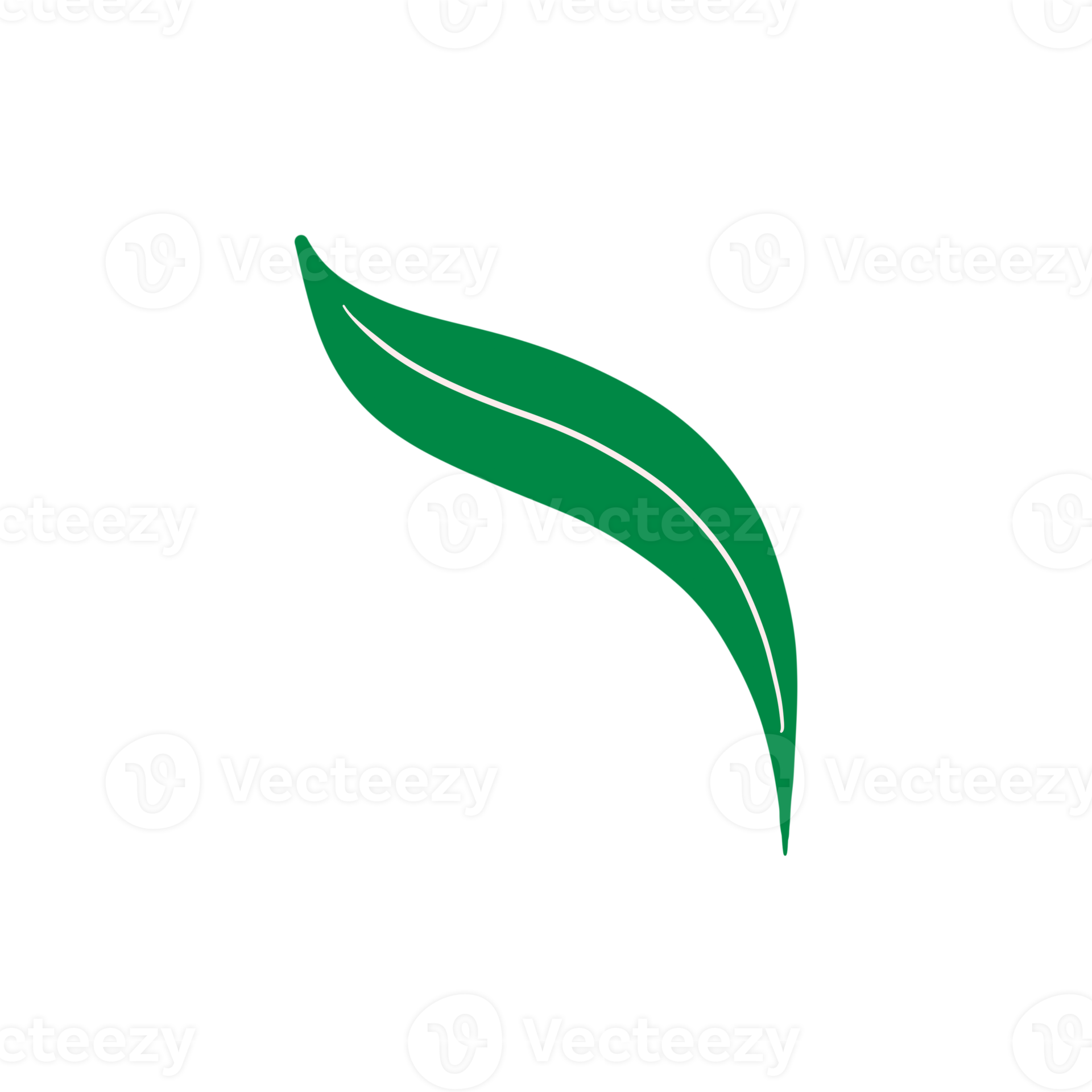Green Leaf Drawing 18735016 PNG