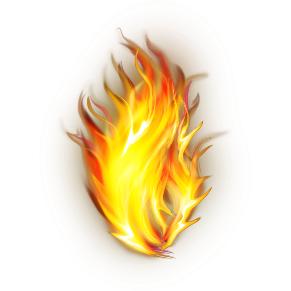 realistico ardente fuoco fiamme, ardente caldo scintille realistico fuoco fiamma, fuoco fiamme effetto png