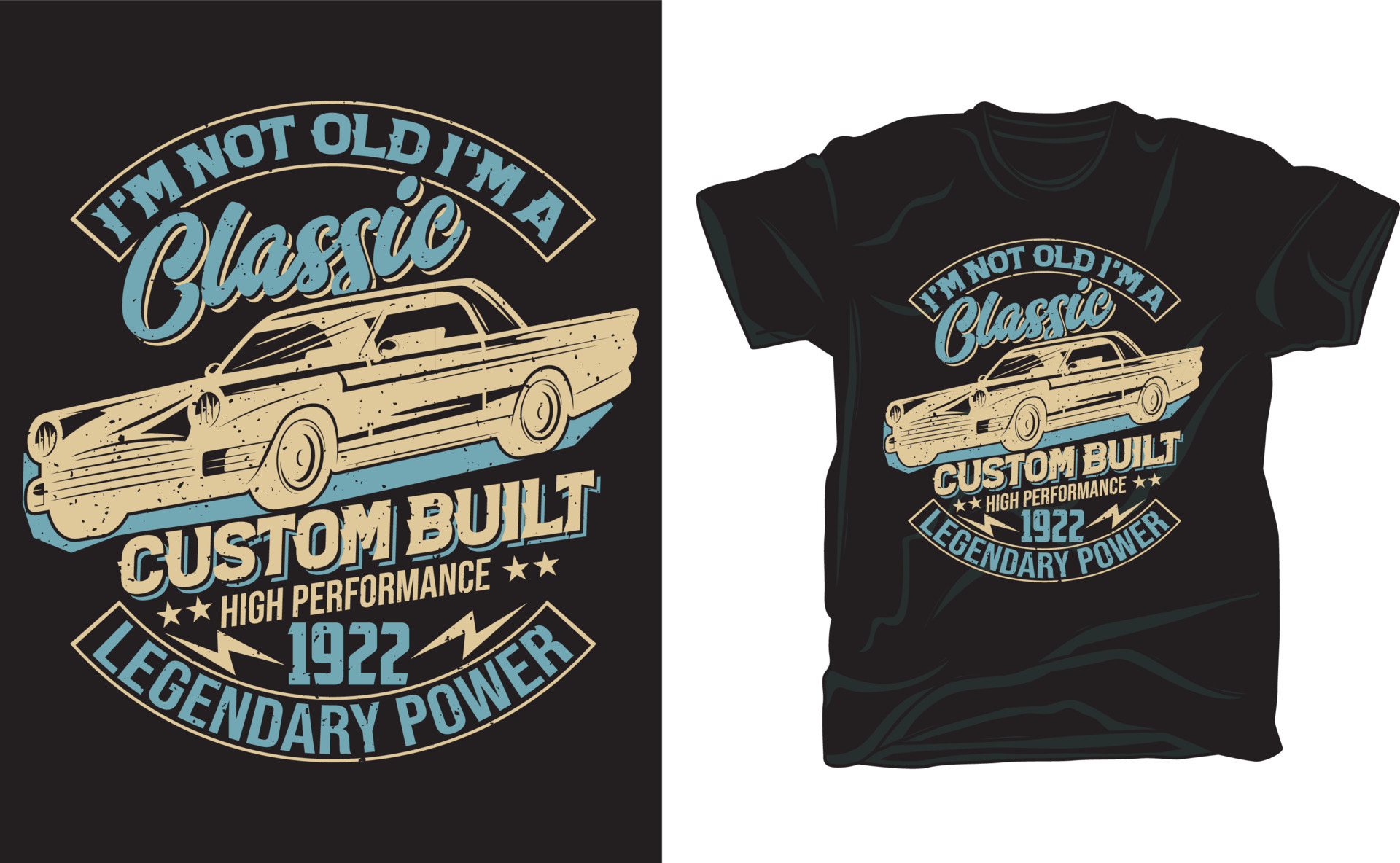 I'm not old I'm a classic custom built high performance legendary power ...
