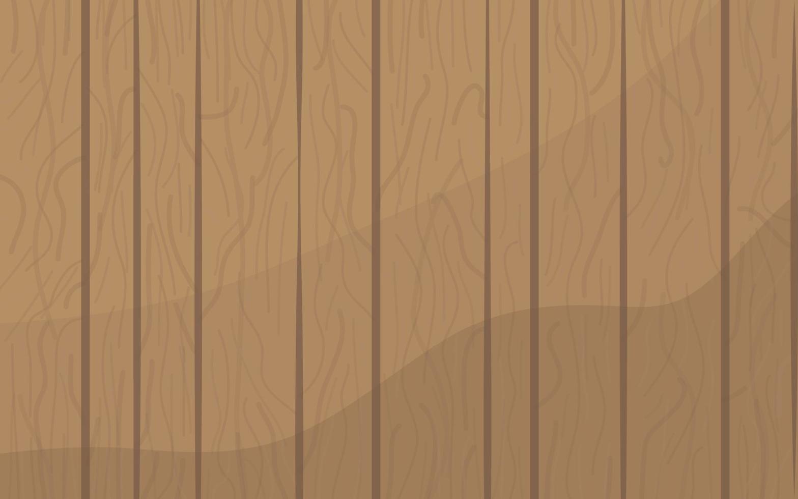 dibujo arte de dibujos animados de patrón de textura de madera marrón claro paisaje amplia plantilla vector fondo