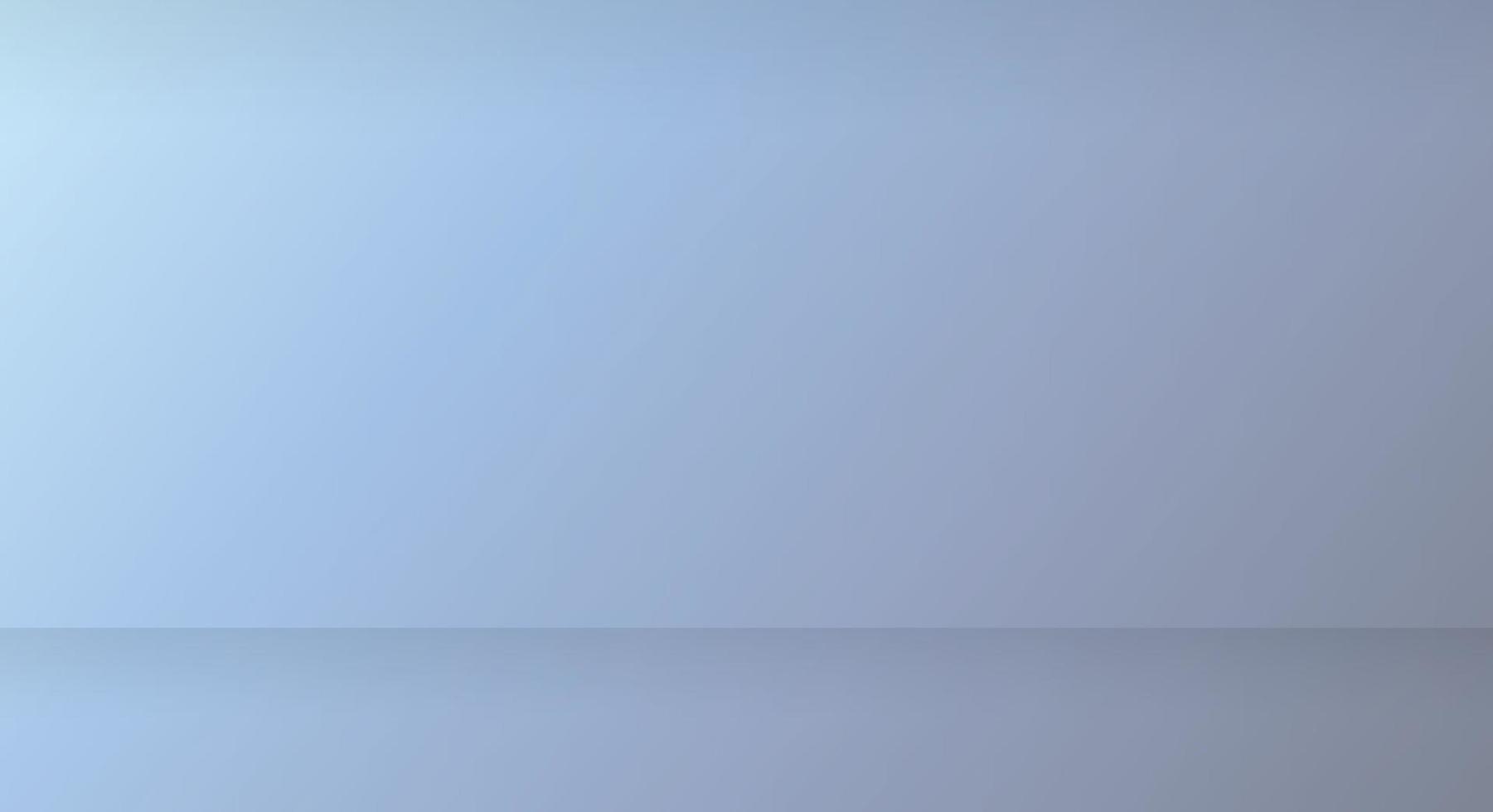 Abstrack wall gradient soft ocean blue design vector