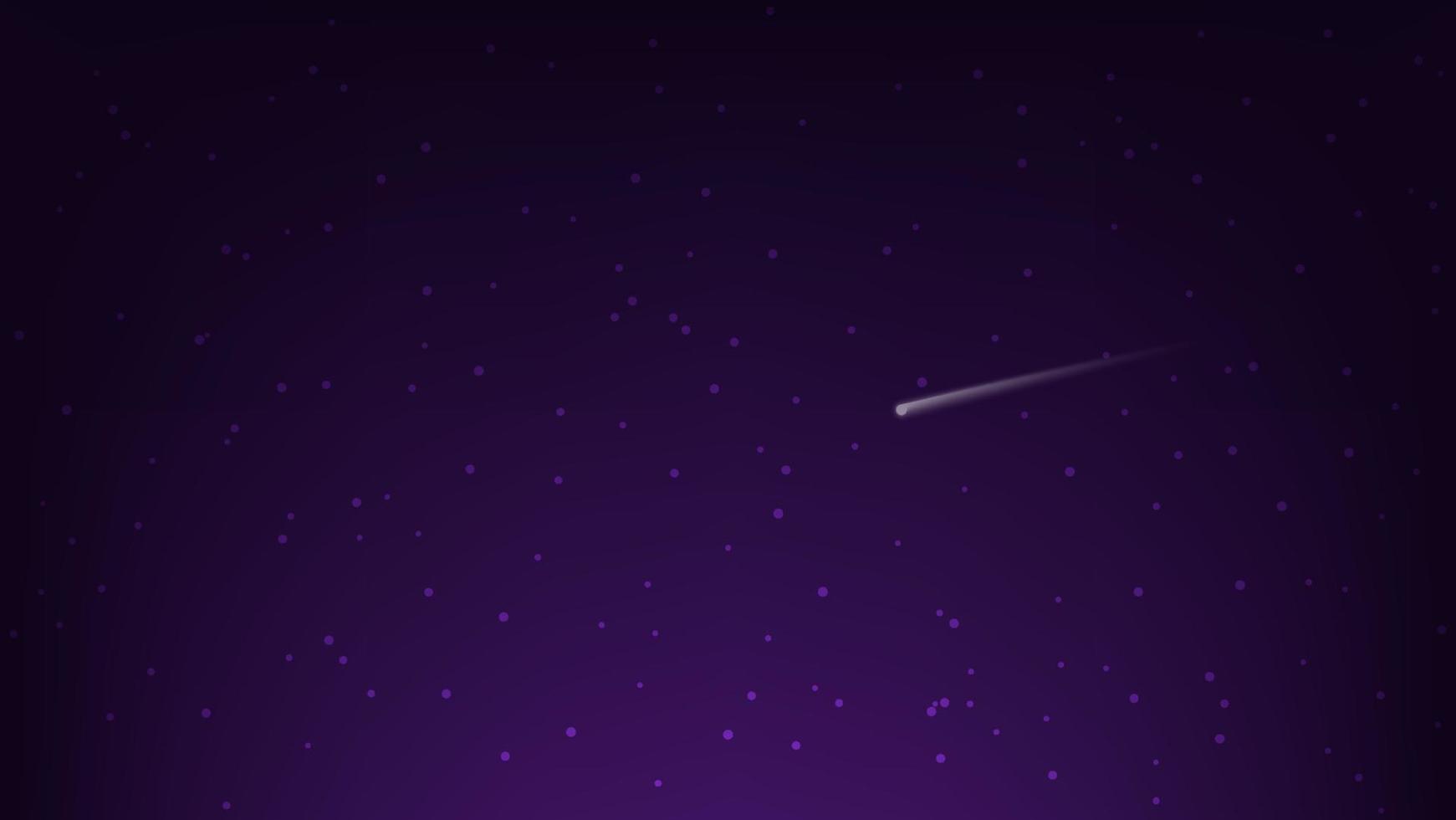 escena del cielo nocturno estrellado. estrella en la oscuridad para el elemento de diseño gráfico vector