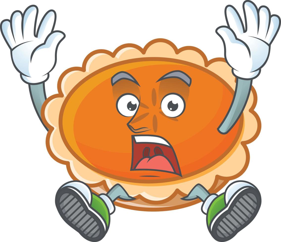 Orange Pie Thanksgiving Vector