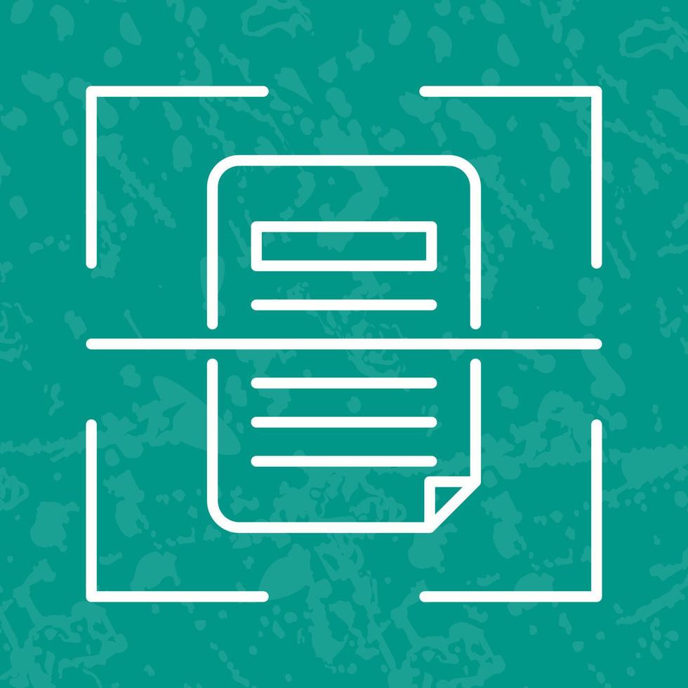 Scan Vector Icon