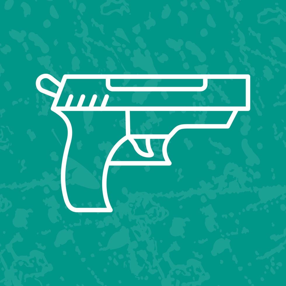 icono de vector de pistola