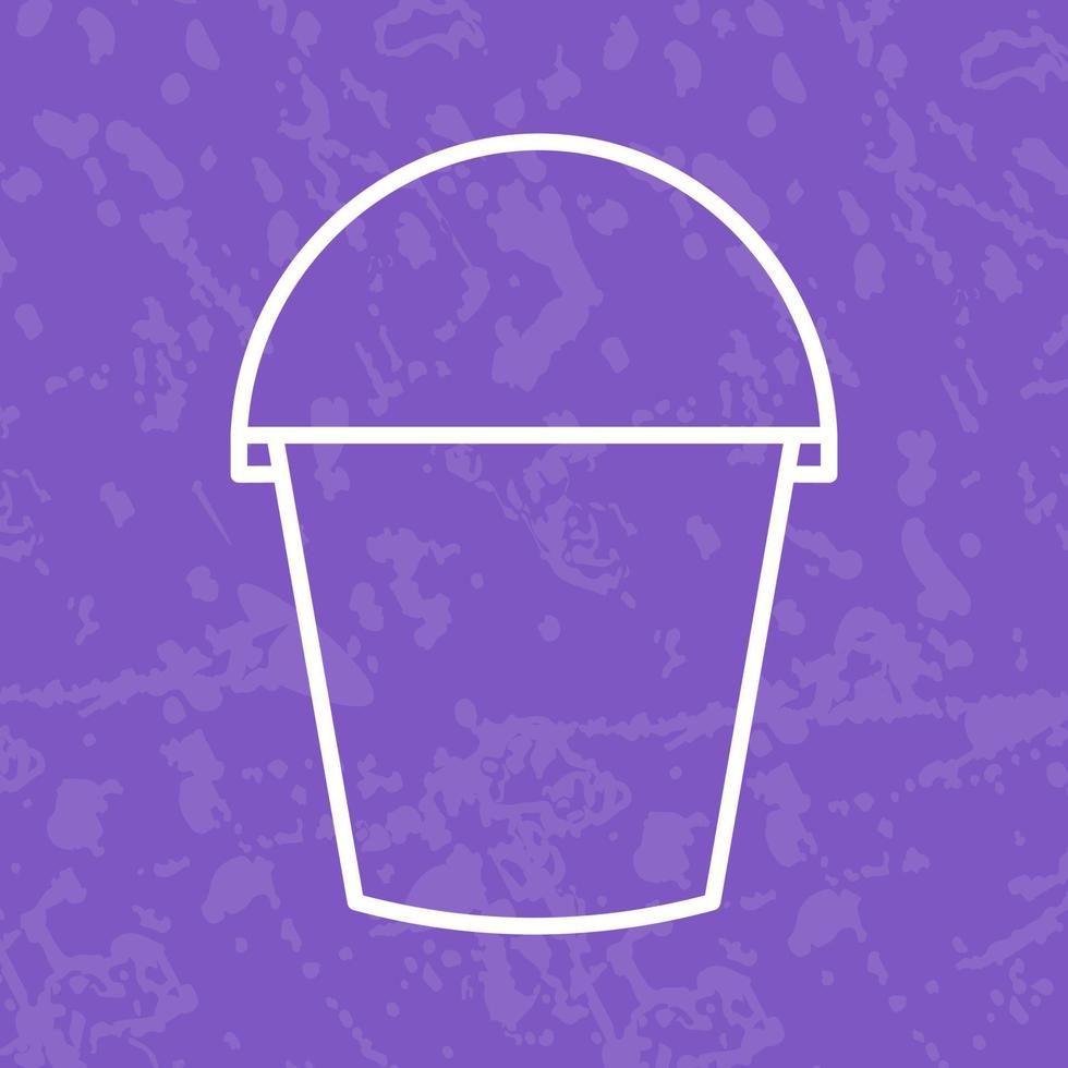 Water Bucket Vector Icon
