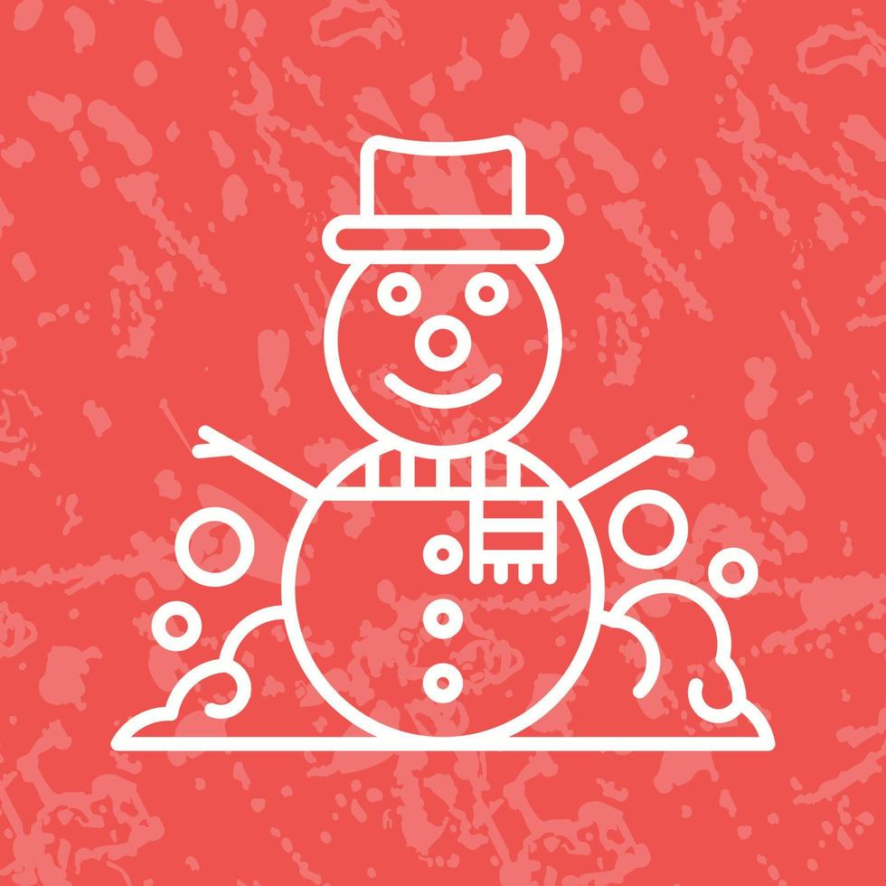 Snowman Vector Icon