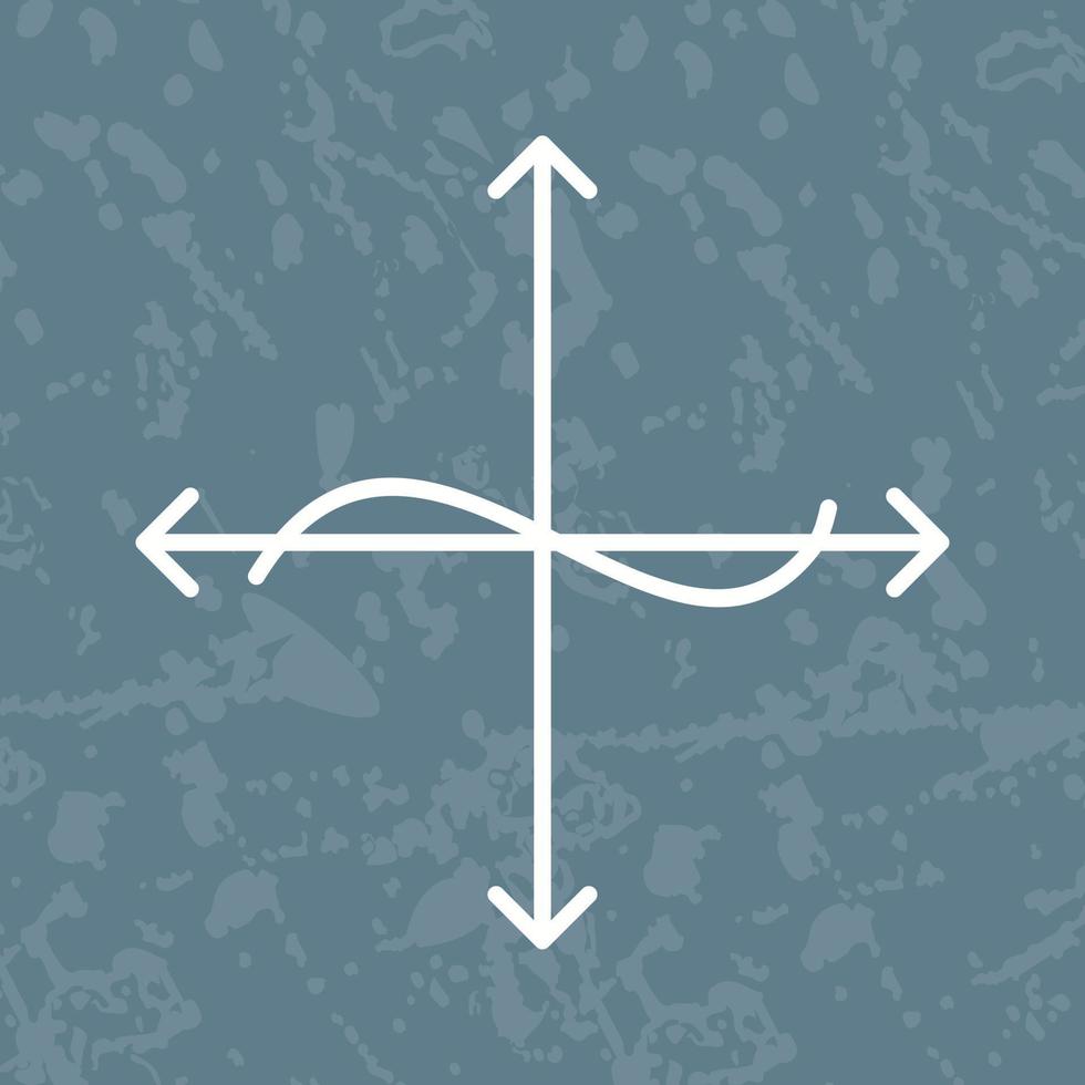 Unique Graph Vector Icon