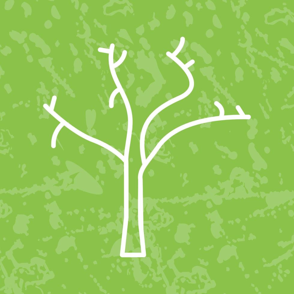 Tree with no Leaves Vector Icon