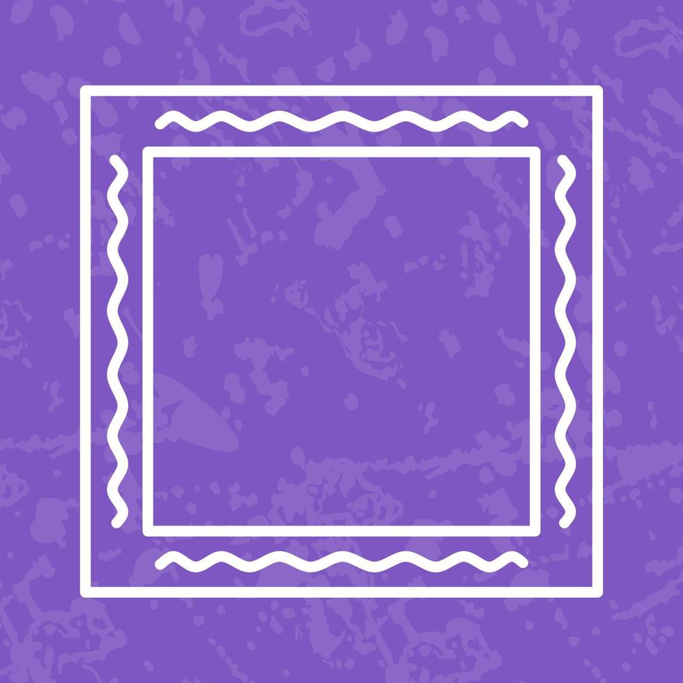 Unique Frame Vector Icon