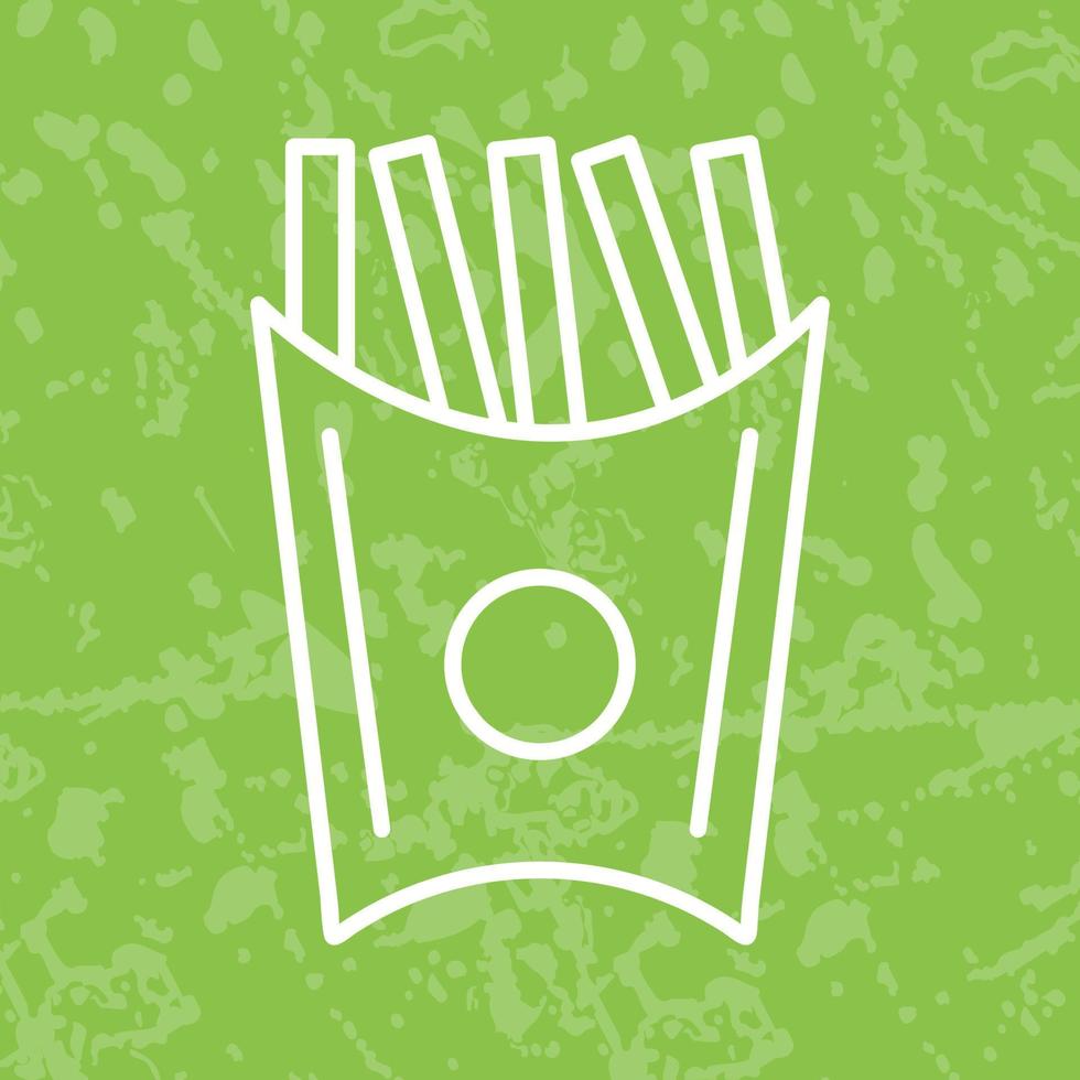 Unique French Fries Vector Icon