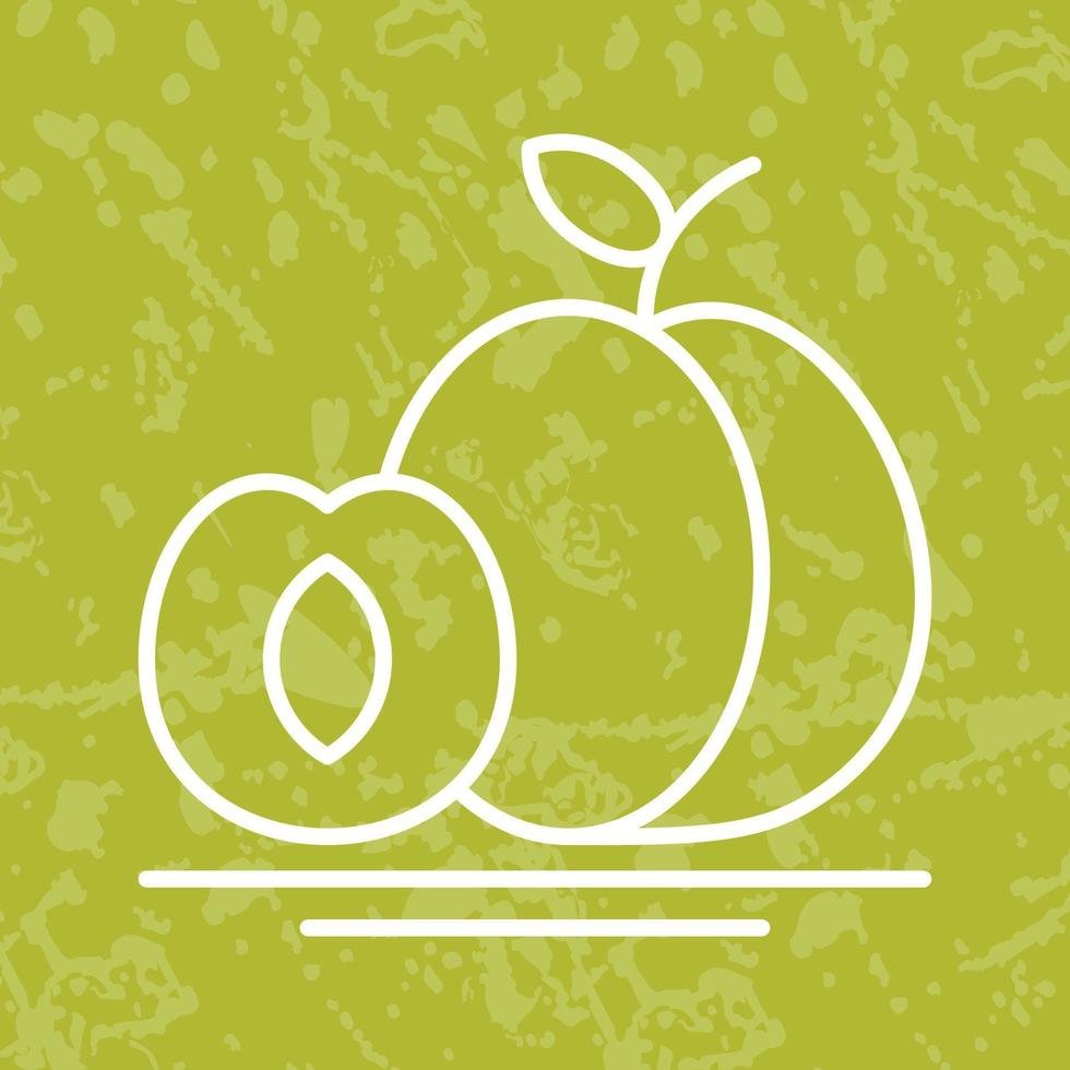 Apricot Vector Icon