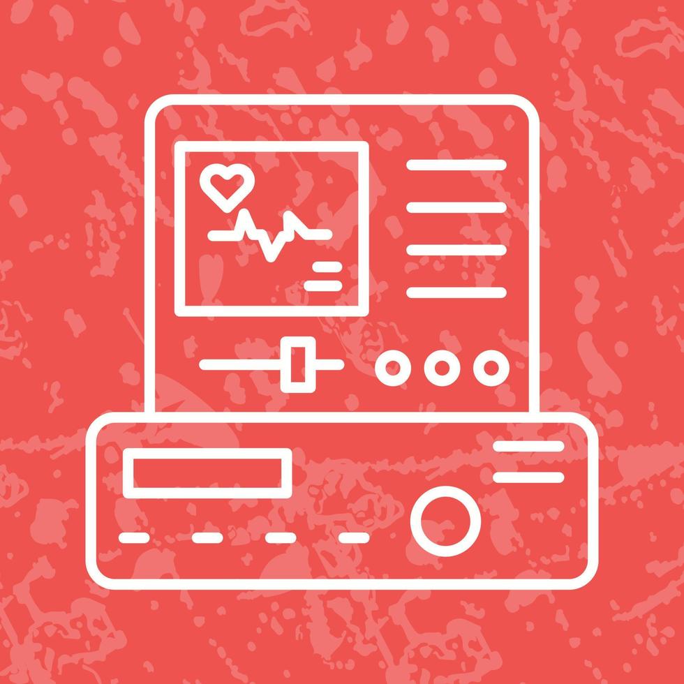 Electrocardiogram Vector Icon