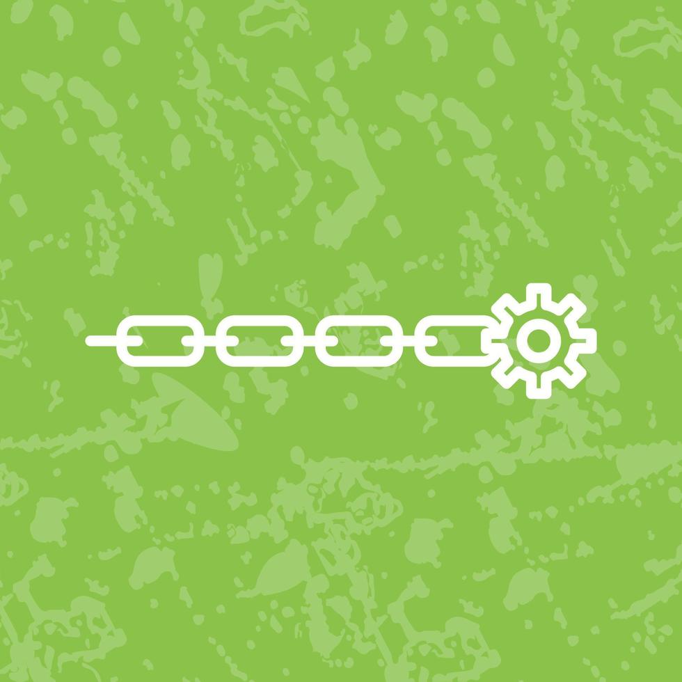 Unique Link Optimization Vector Icon