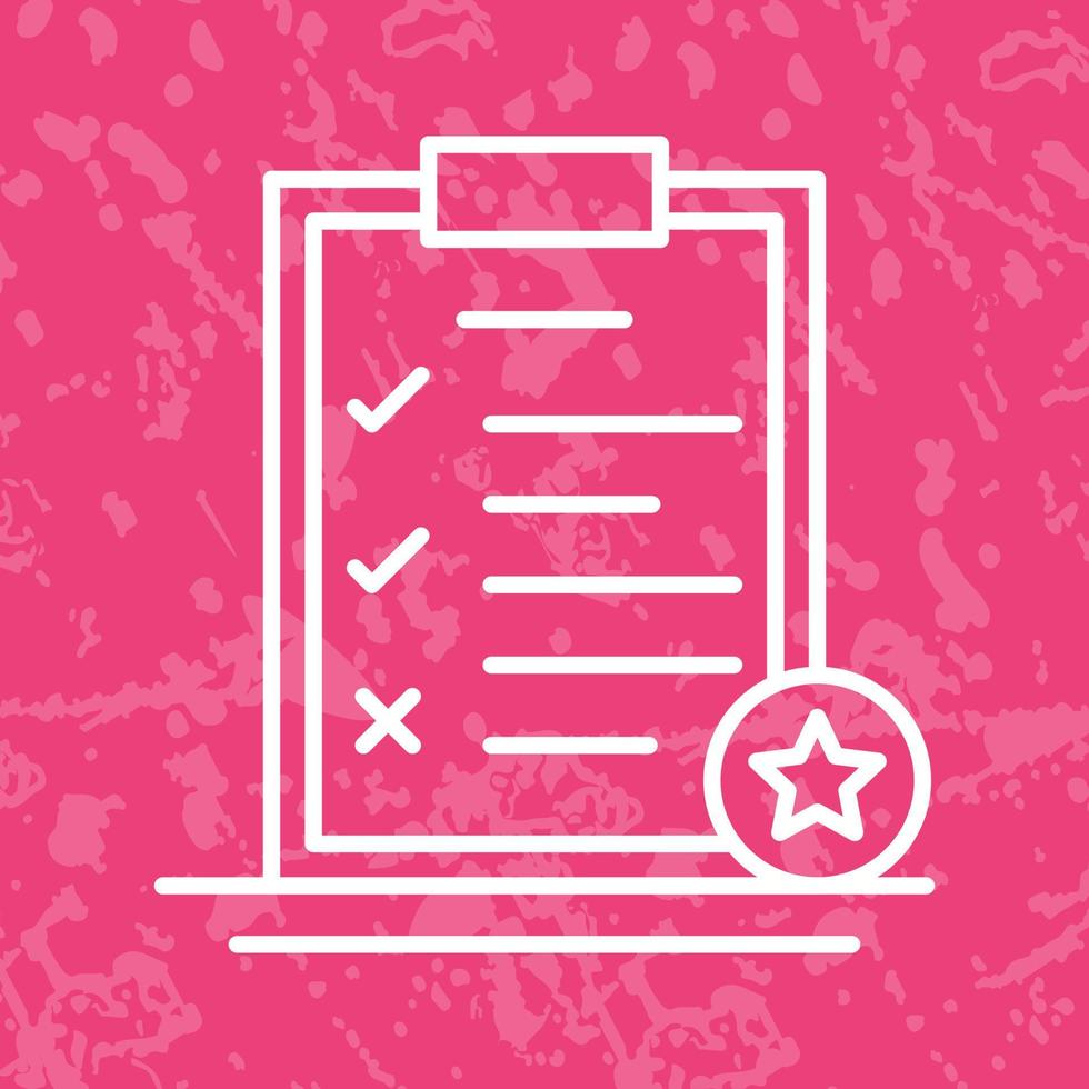 Task List Vector Icon