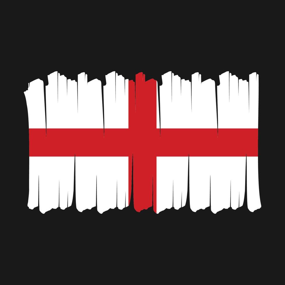 Aland Islands Flag Brush vector