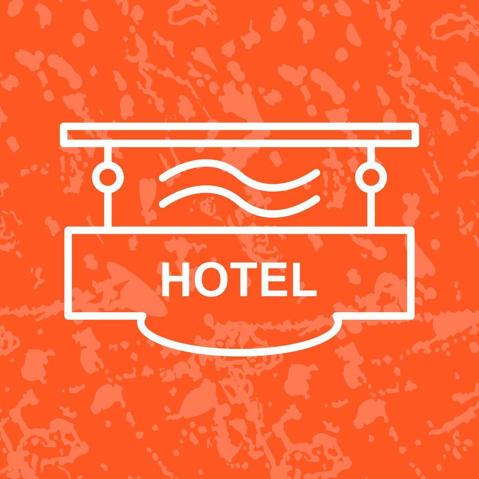 Hotel Sign Vector Icon