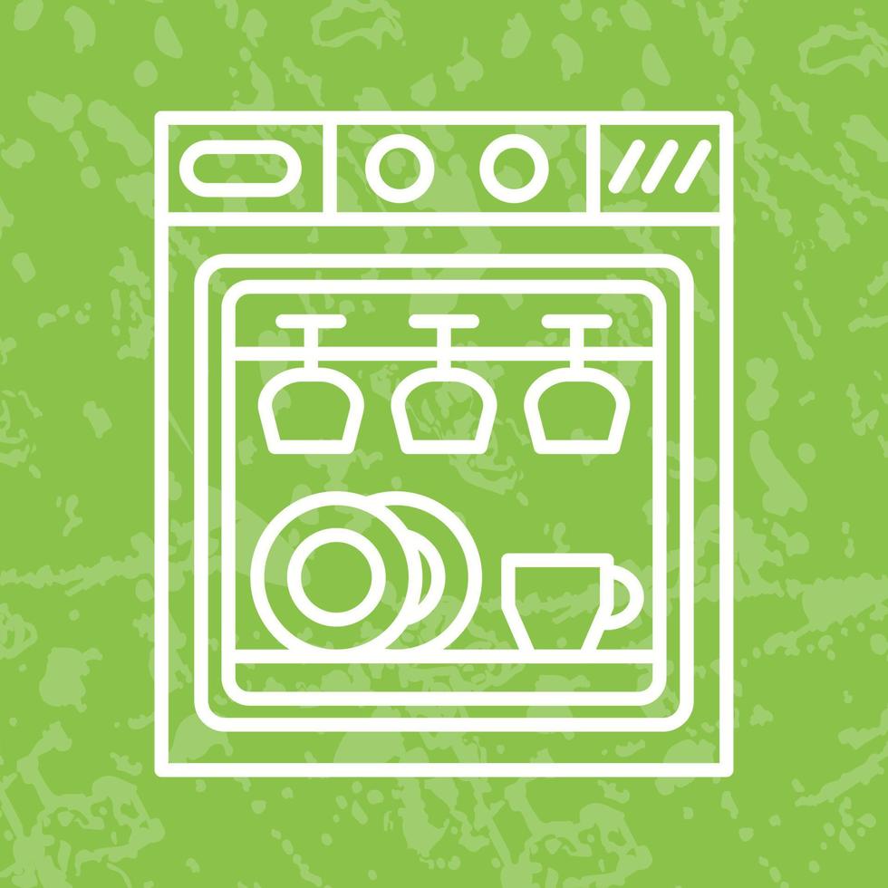 Dishwasher Vector Icon