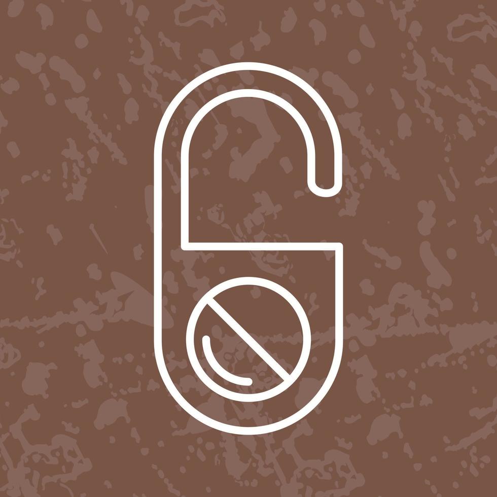 Do Not Disturb Vector Icon