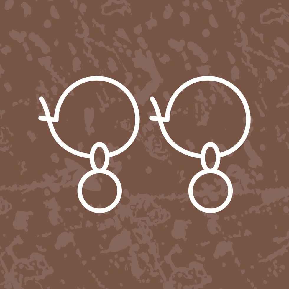 Earrings Vector Icon
