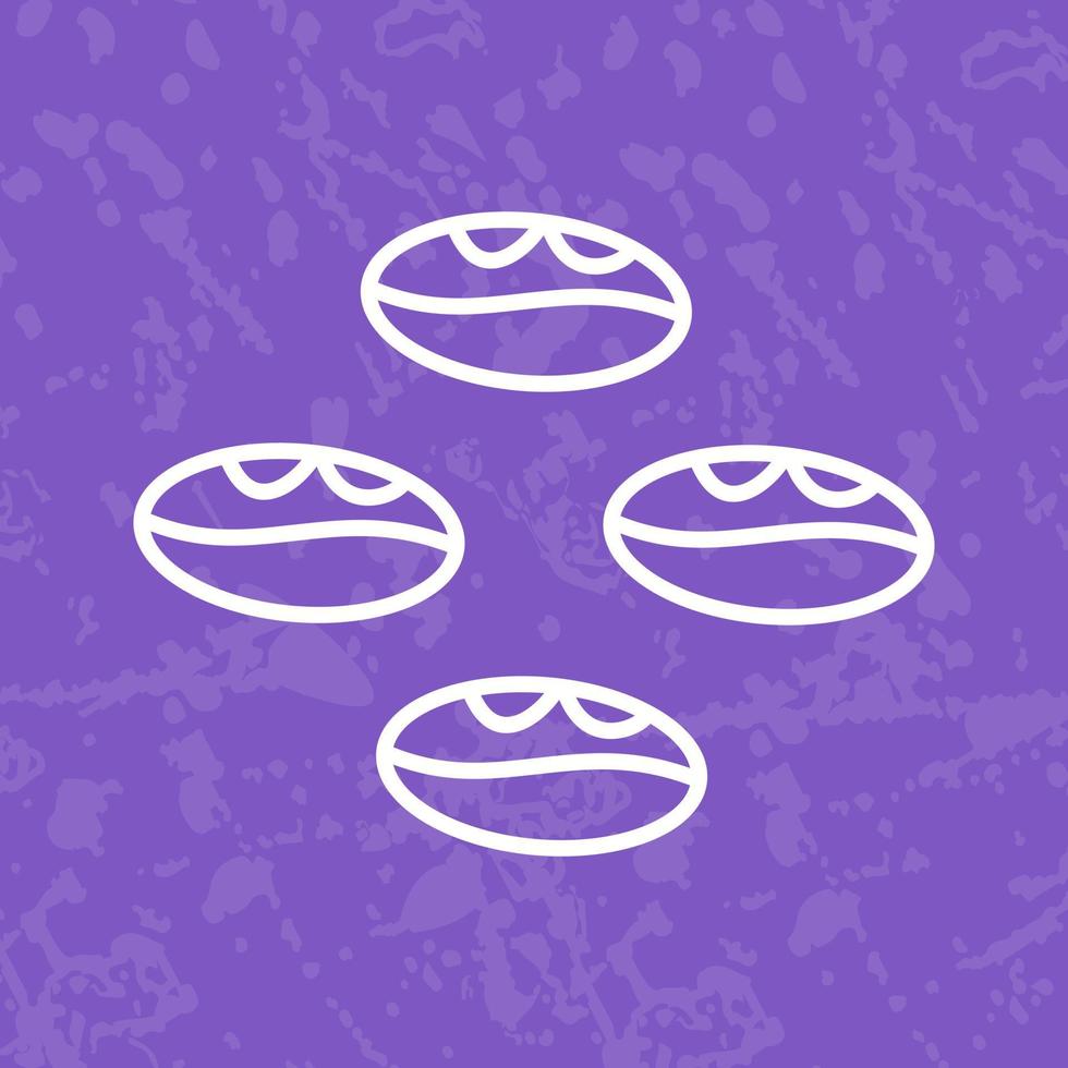 Coffee Beans Vector Icon
