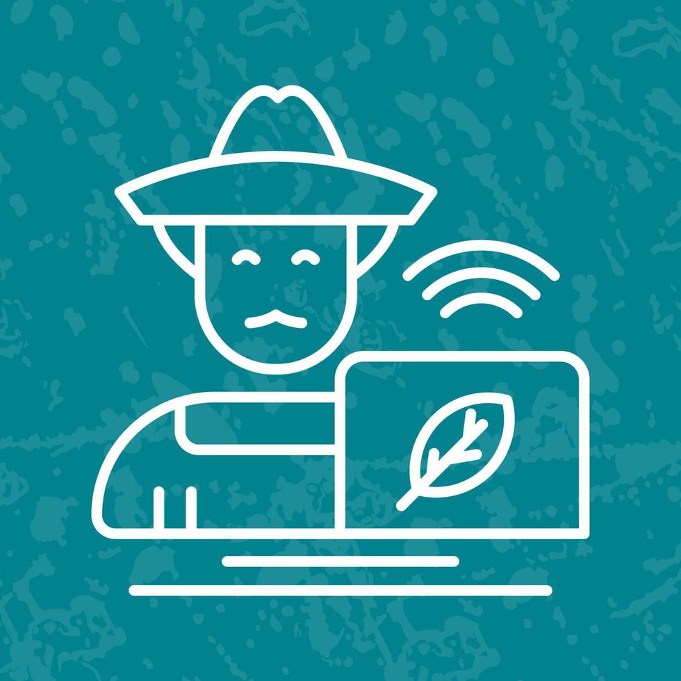 Farmer Vector Icon