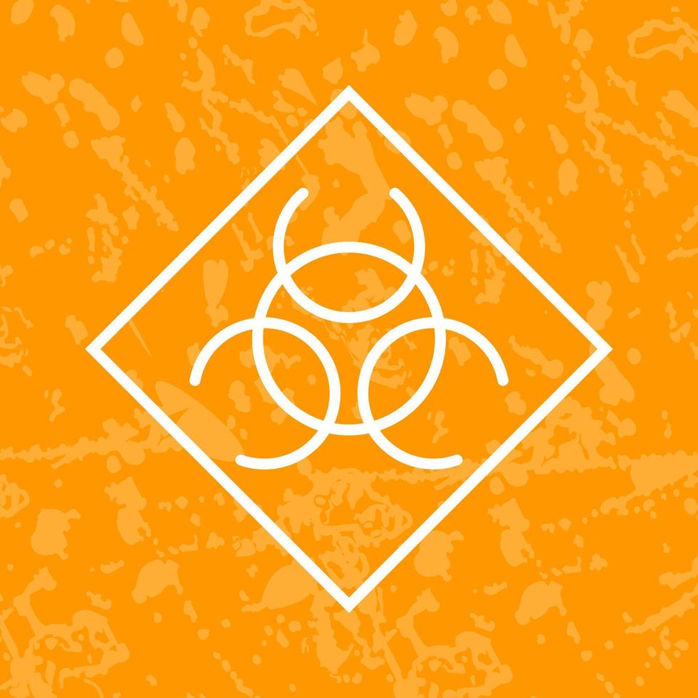 Biological Hazard Vector Icon