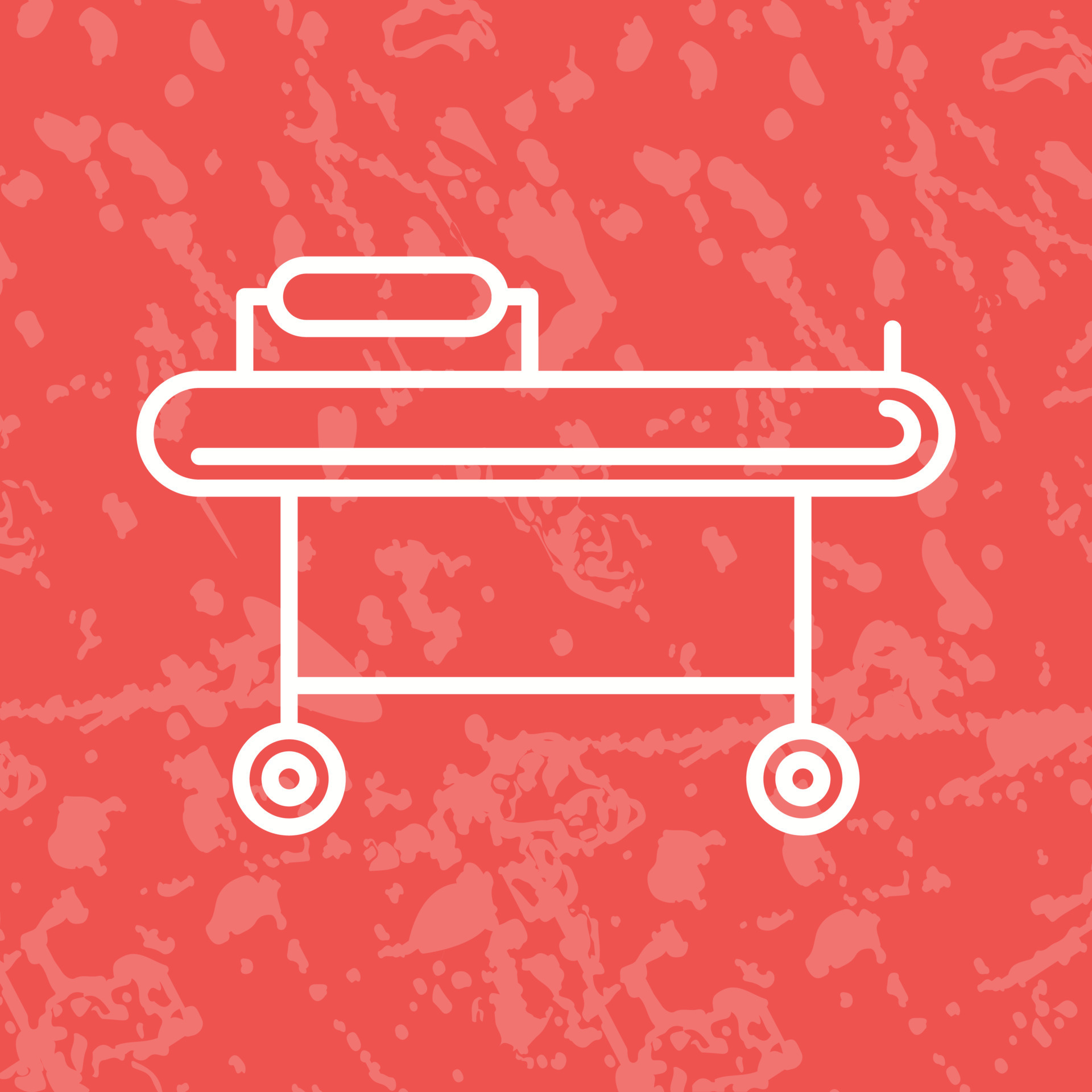 Stretcher Vector Icon 18739399 Vector Art at Vecteezy