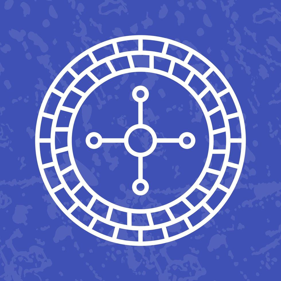 Roulette Vector Icon