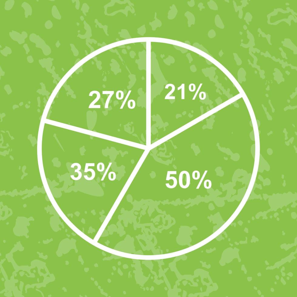 Pie Chart Vector Icon