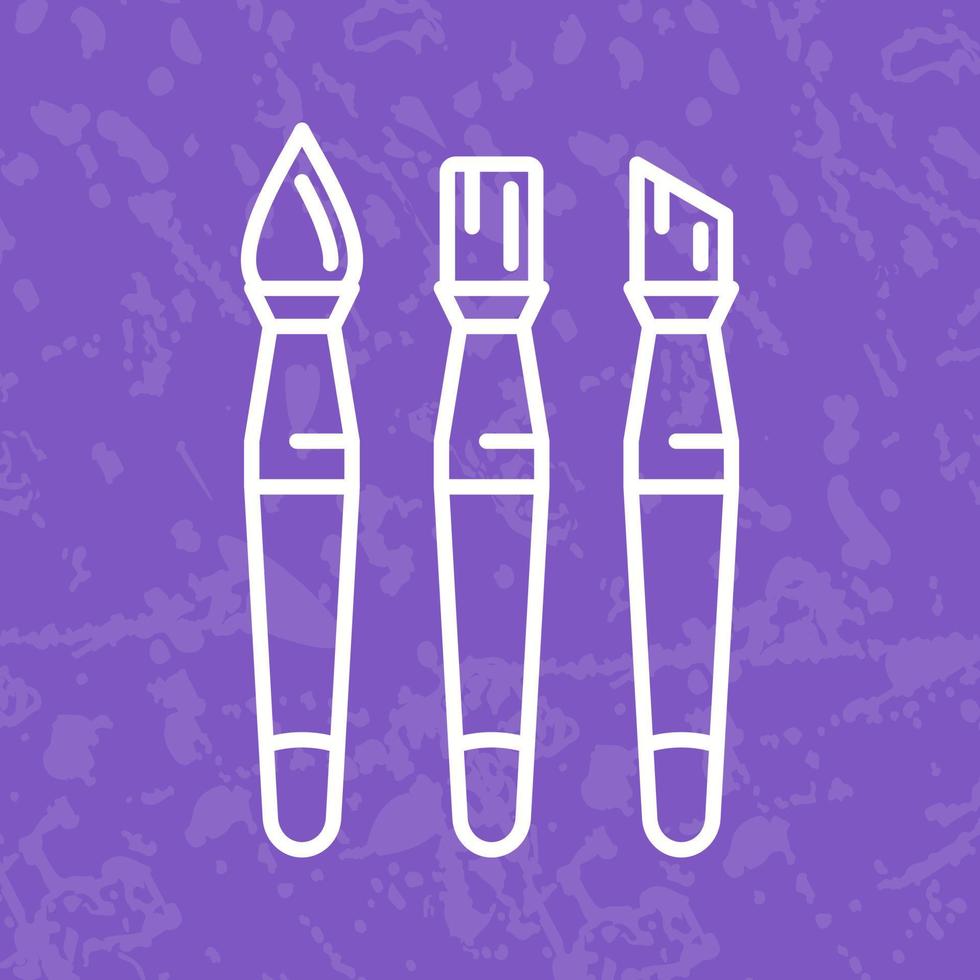 Brushes Vector Icon