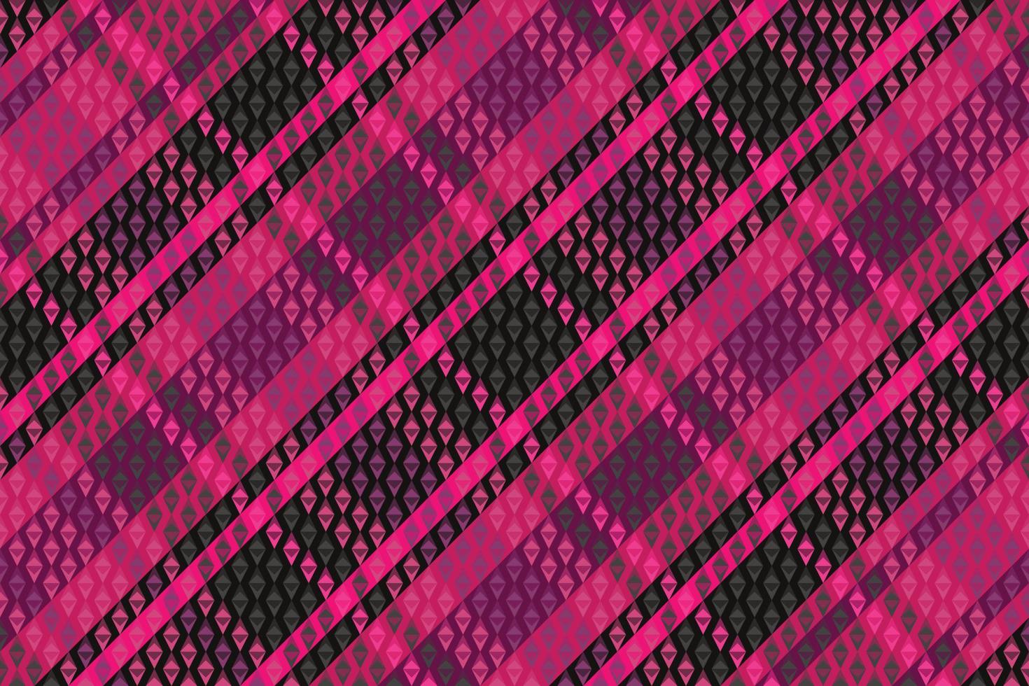 Tartan plaid pattern with dark color. vector