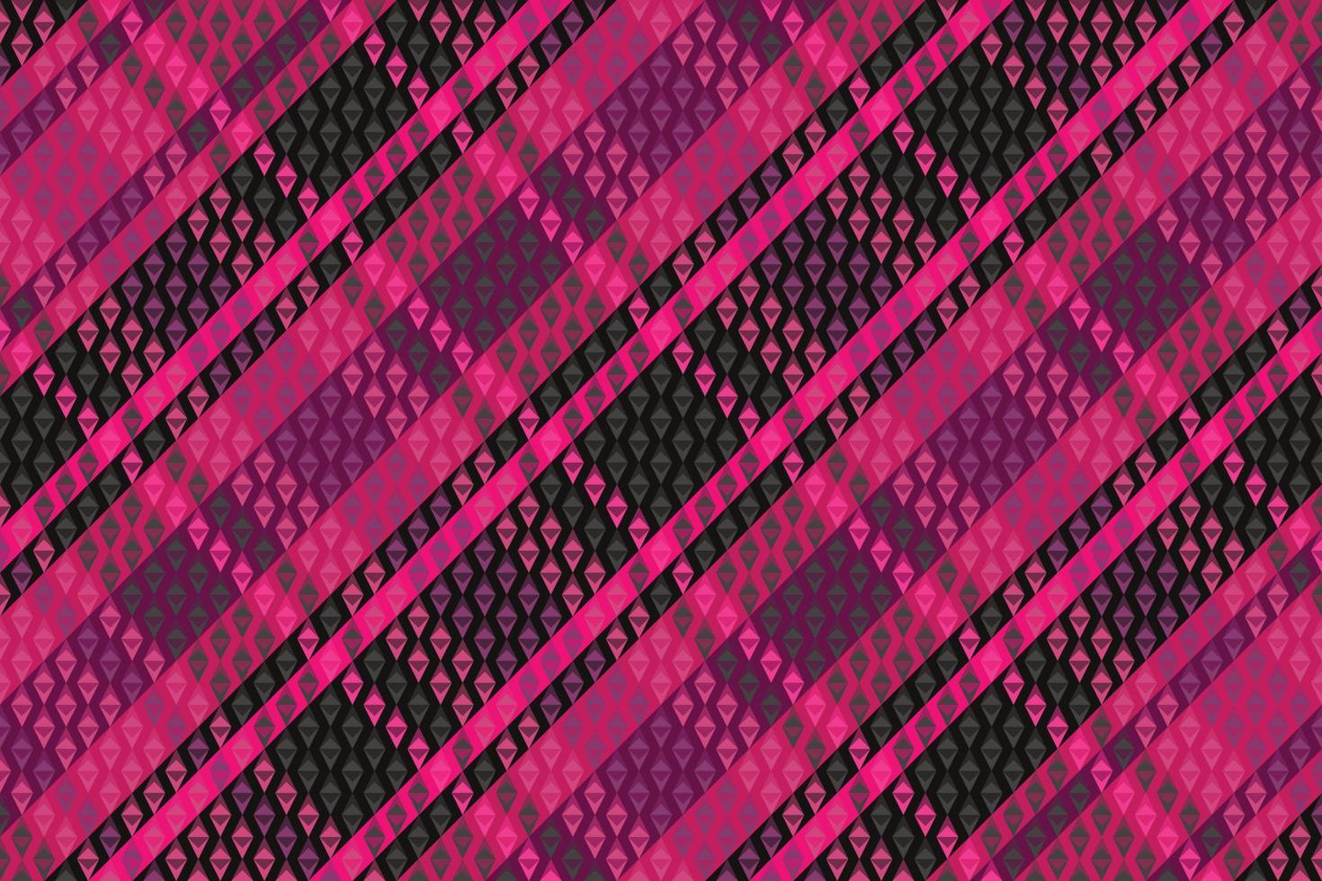 Tartan plaid pattern with dark color. vector