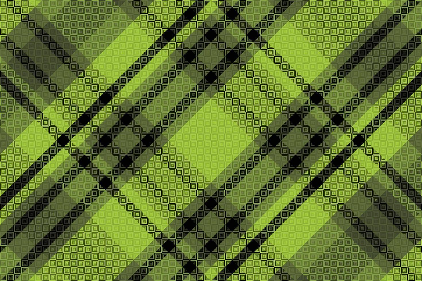 Tartan plaid pattern with dark color. vector