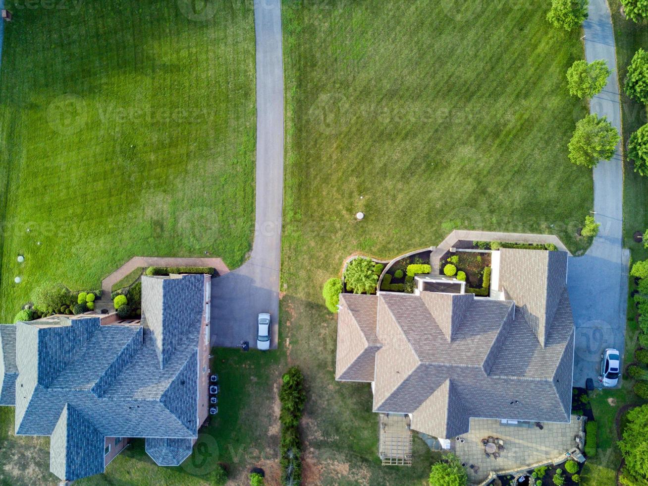 maryland county houses aerial view photo