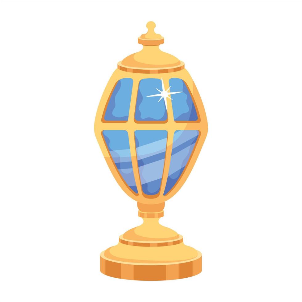 Trendy Magic Lantern vector