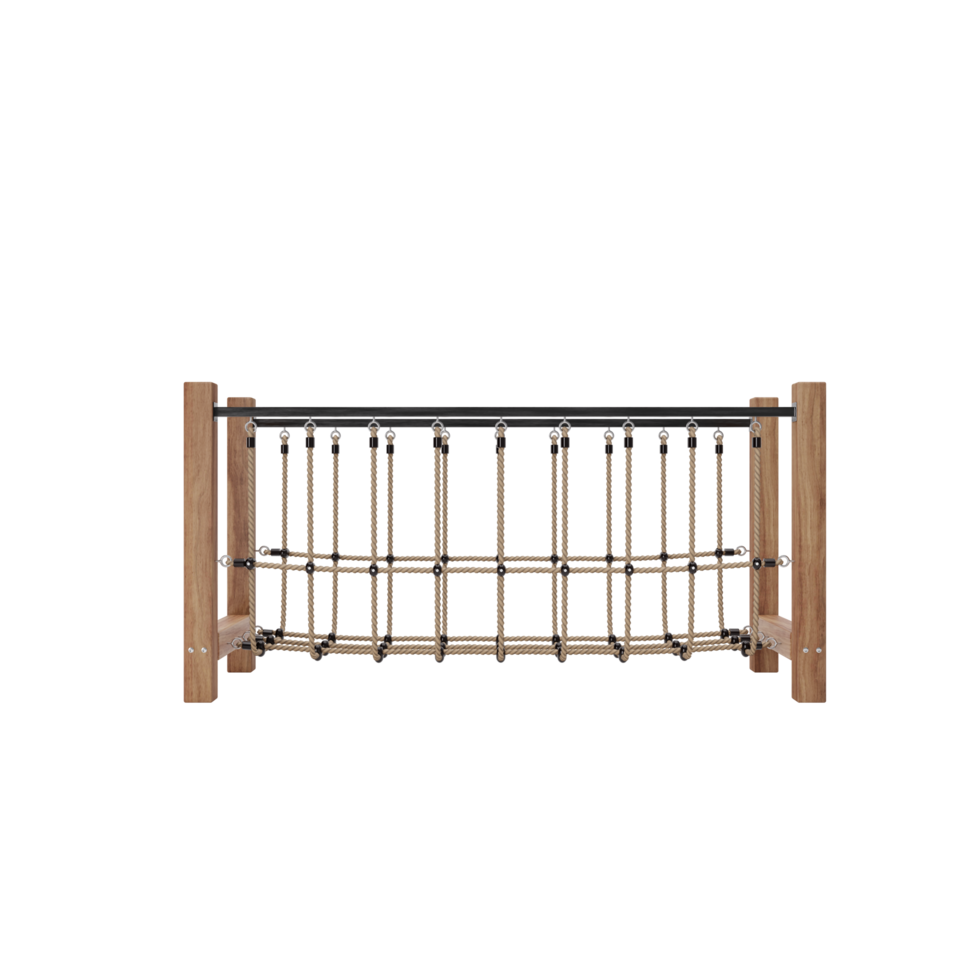 pont en bois pour aire de jeux png