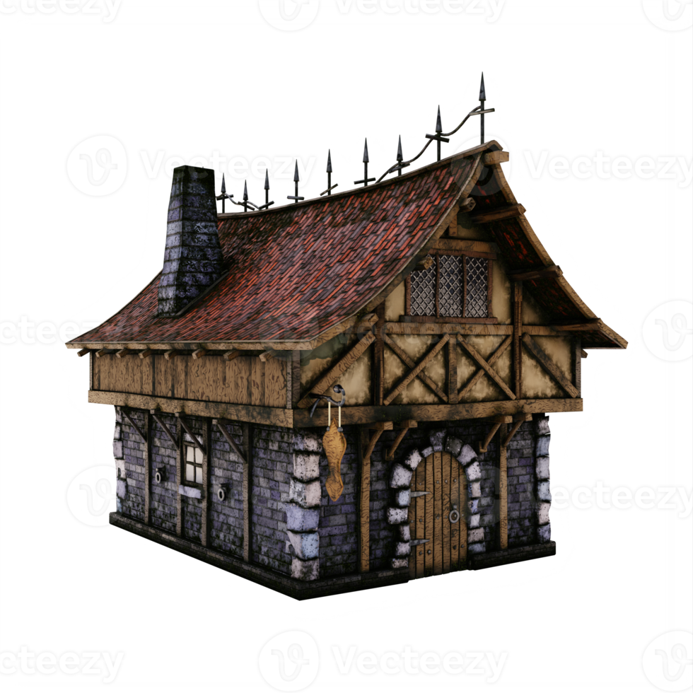 middeleeuws huis taverne png