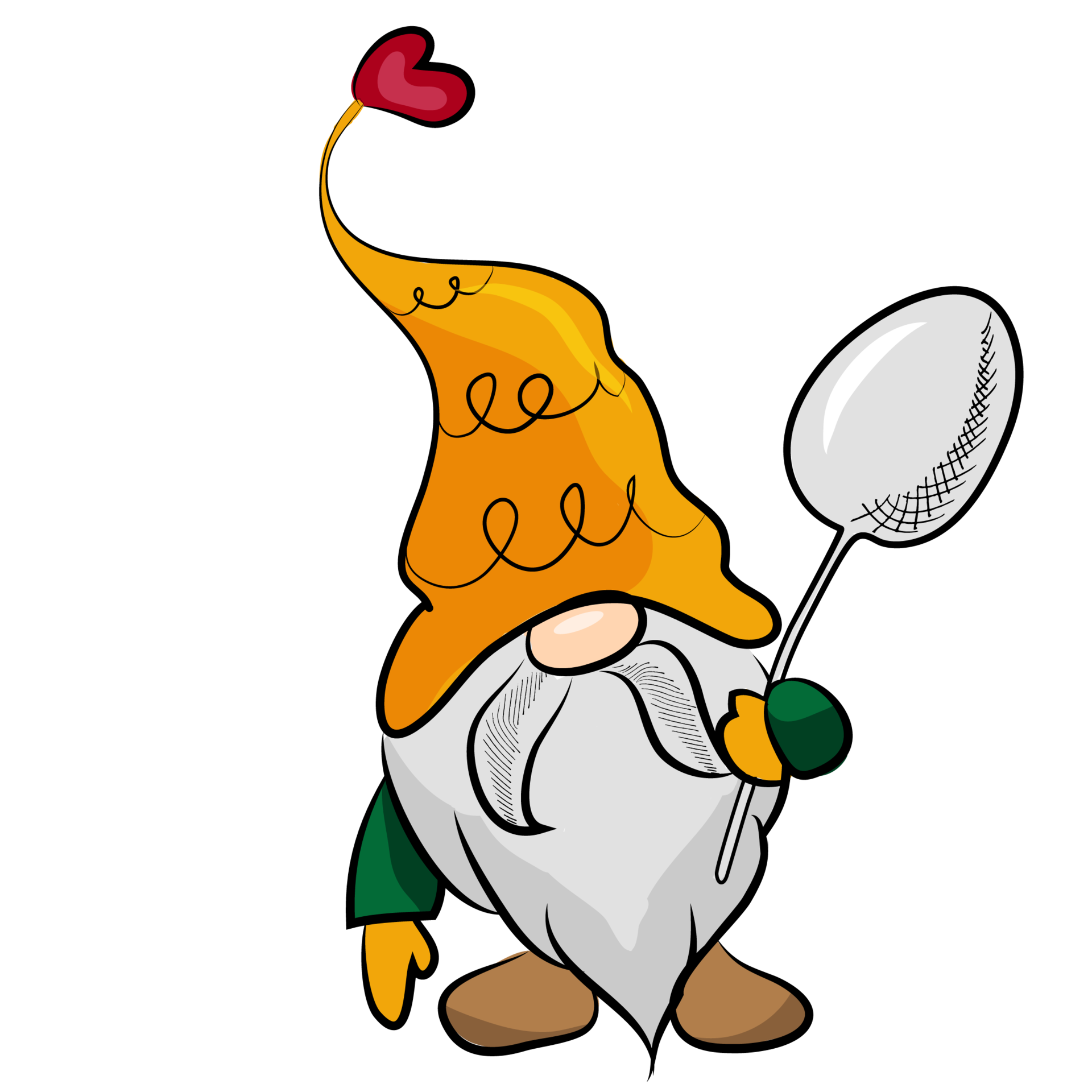 Cute gnome illustration 18741800 PNG