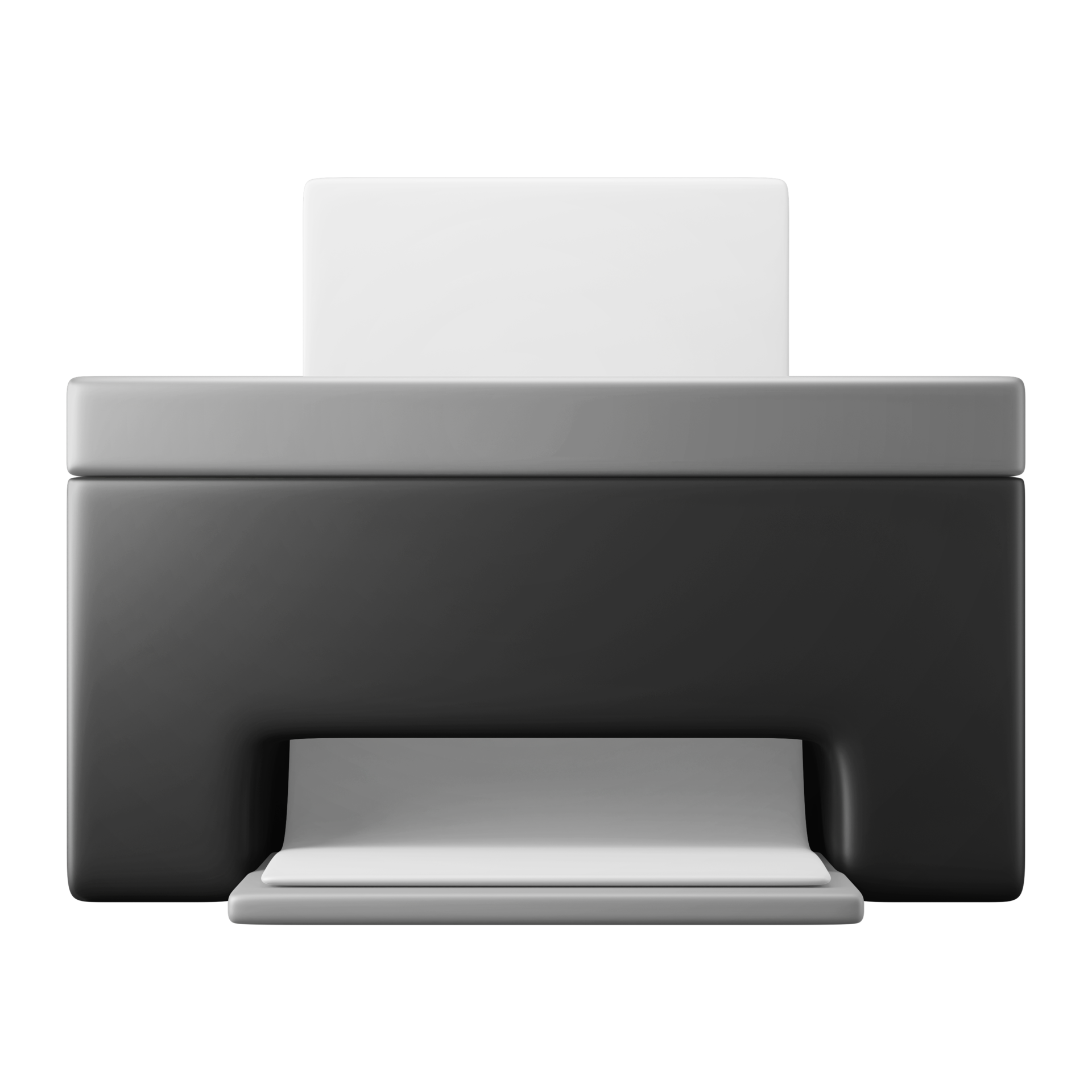 printer machine print document file symbol user interface theme 3d icon