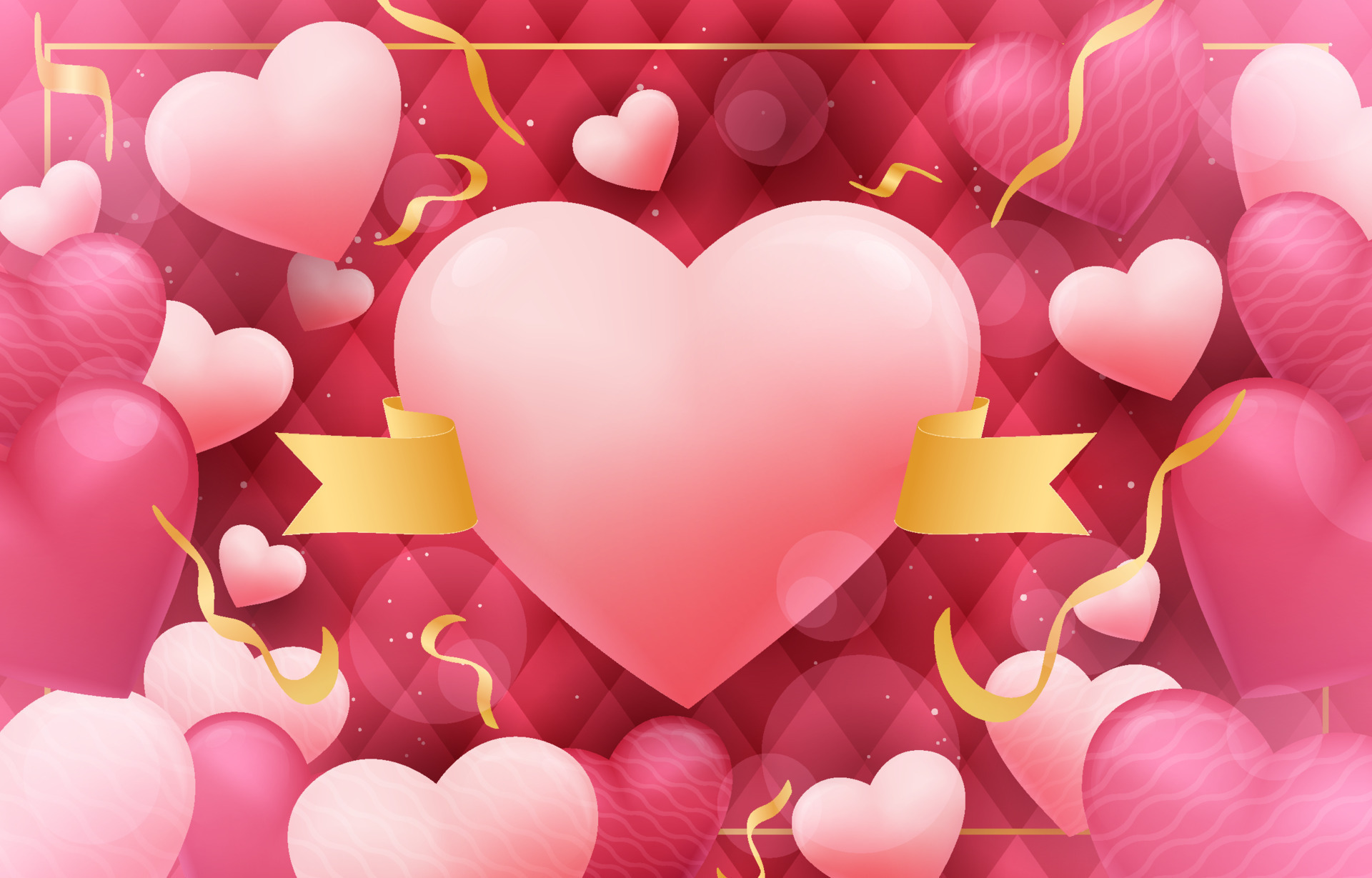 Valentine's Day Background 18742475 Vector Art at Vecteezy