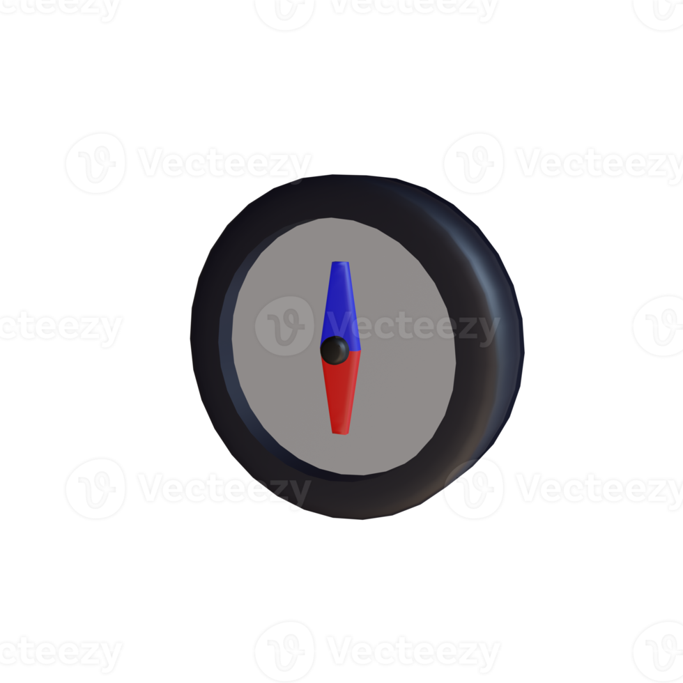 Kompass 3D-Rendering png