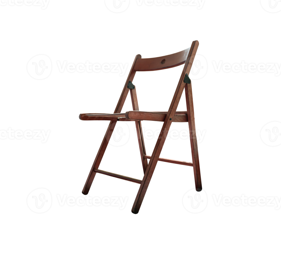 Home and office wooden chair isolated png