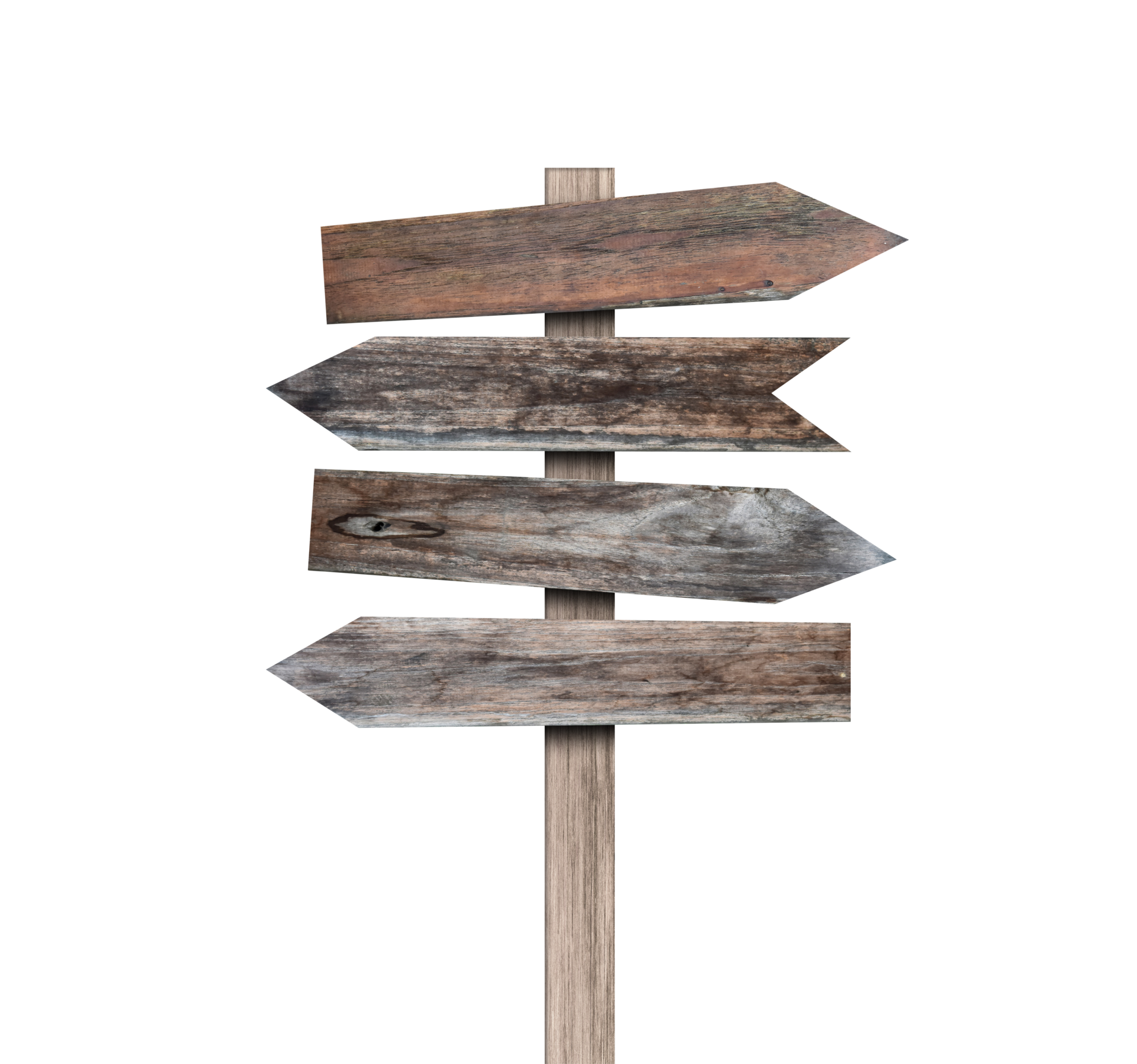 Wood arrow sign isolated 18742808 PNG