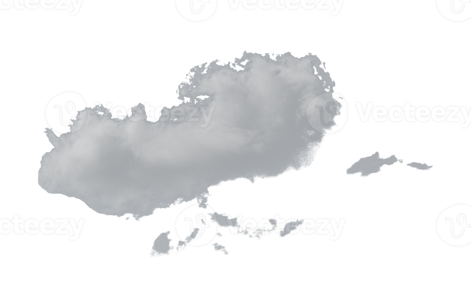 enkele witte wolk png