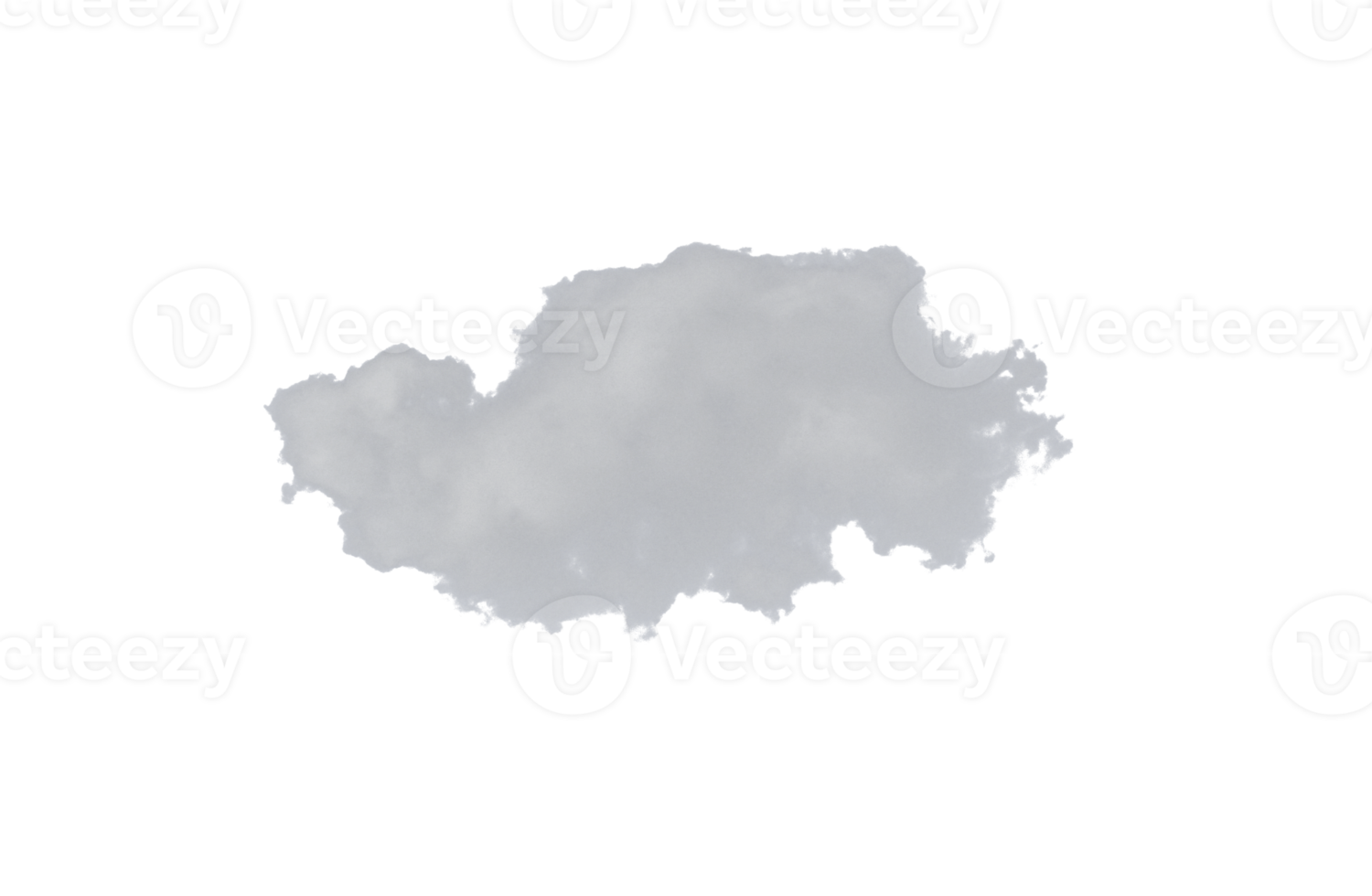 nuage blanc unique png