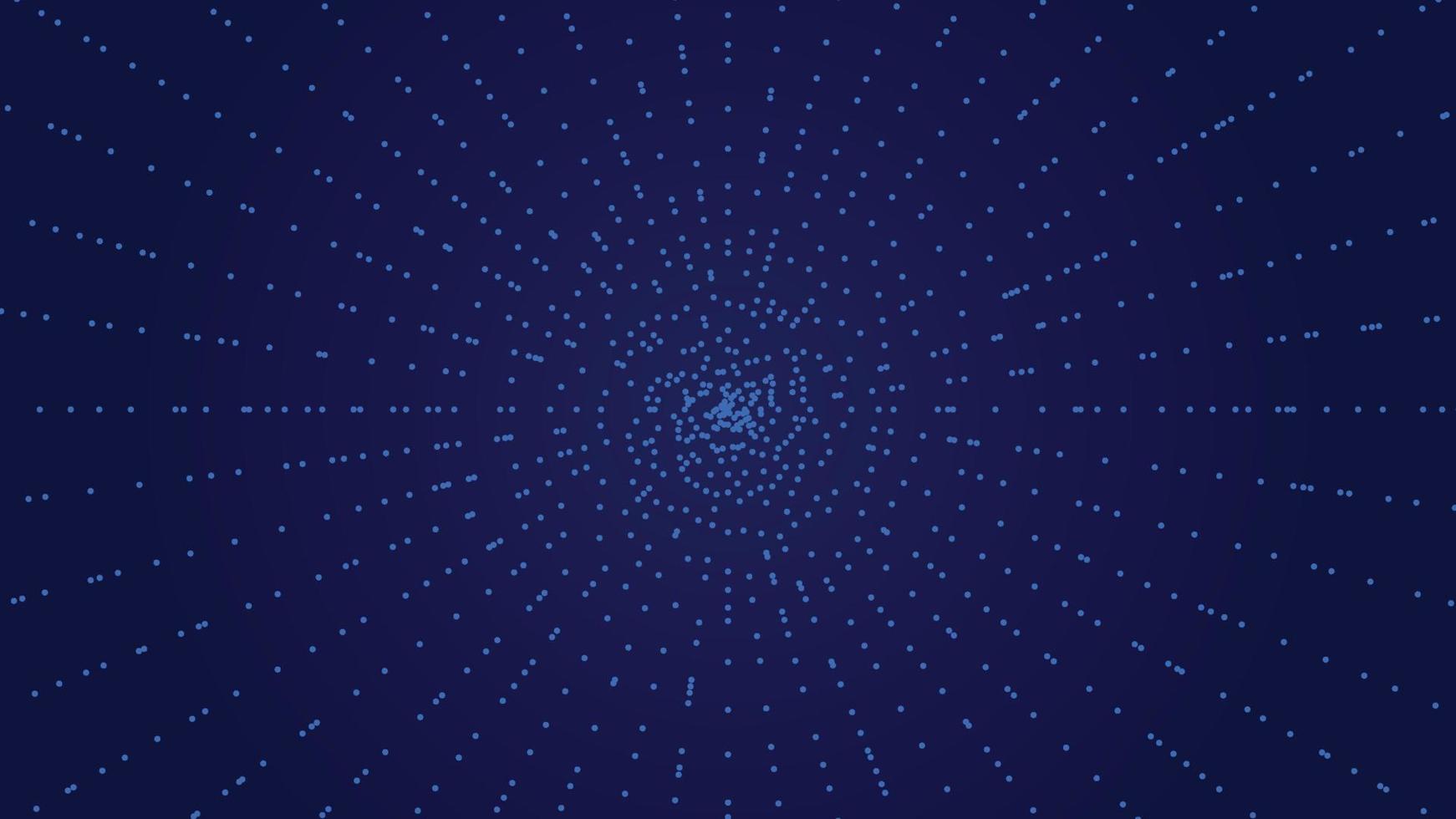 Dot blue pattern screen led light gradient texture background. Abstract technology big data digital background. vector